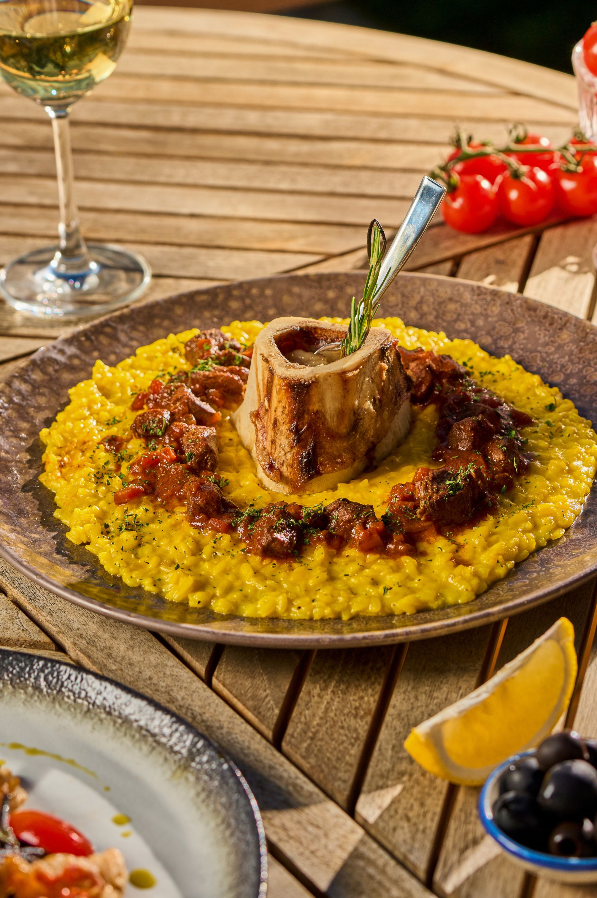 Risotto alla Milanese e Ossobuco